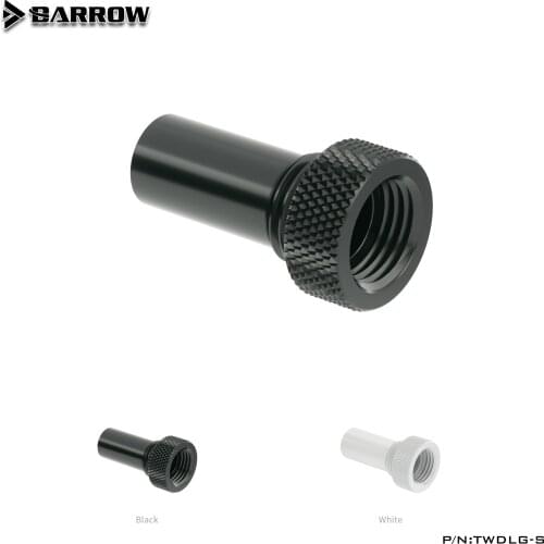 Barrow Avoid Bubbles External flow direction fittingLong ( Length 20mm) / Adjust Liquid Fill to Reservoir Water cooling fitting