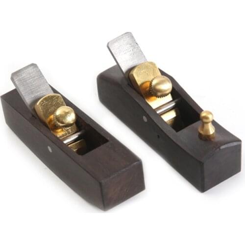 Ebony wood Mini peeler Leather planer Scraping leather tool Thinning knife Shovel Leather craft knife