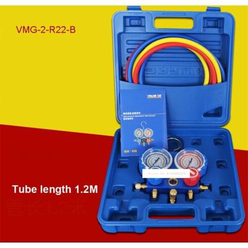 New Hot VMG-2-R22-B Air Conditioning Plus Fluoride Table R410 Refrigerant Table /Car Air Conditioning Plus Fluoride Tools Sets