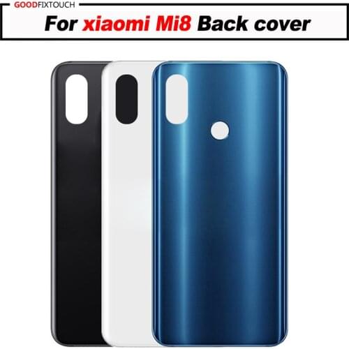 For xiaomi mi8 Front Bezel Frame Faceplate Housing Case with back cover For xiaomi mi 8 Replacement Parts