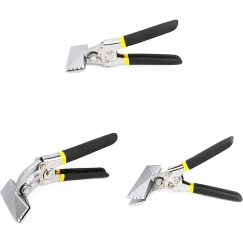 Sheet Metal Bending Pliers Hand Seamer Wide Jaw Straight 80mm/Elbow 80mm/Straight 150mm for Welding Clamps wholesales