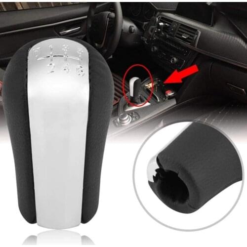 Car Gear Shift Knob PU Leather Lever Shifter Hand Ball for Toyota YARIS/VITZ 99-2005 Toyota AVENSIS 1997-2008