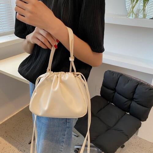 Women Soft PU Leather Messenger Bag Solid Color Simpe Csaual Ladies Shoulder Crossbody Bags Female Elegant Purse Handbags Bolso
