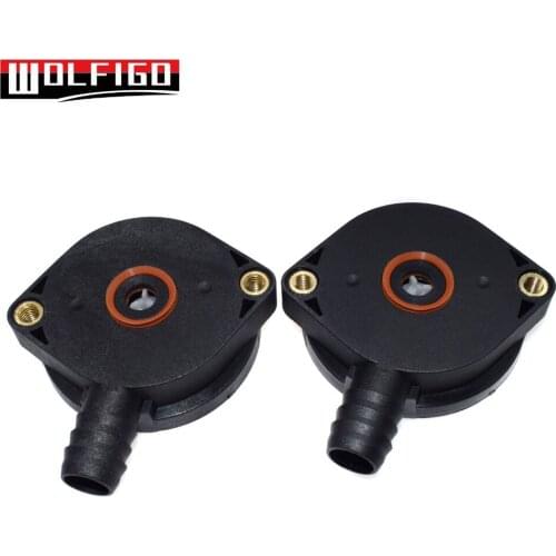 WOLFIGO Set 2Pcs PVC Crank Case Vent Crankshaft Valve Fit For BMW 318i 318is Z3 1992-1999 11157501567 New