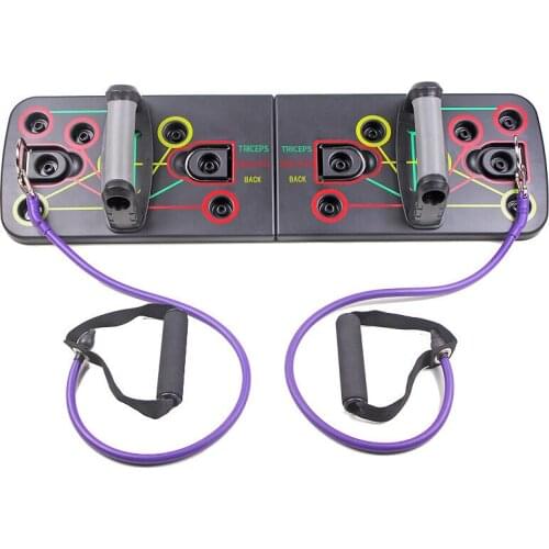 1 Set Of Push-Up Board 9 In 1 Bodybuilding Fitness Exercise Tool For Men And Women Fitness Equipment Push-Up Rack