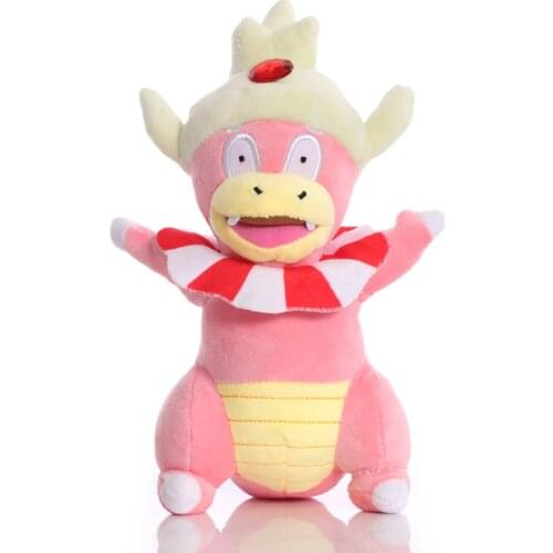 1pcs 21cm Slowking Plush Toys Doll Cartoon Slowking Pendant Soft Plush Stuffed Toys Doll for Kids Gifts