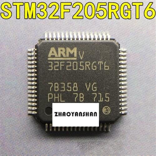 10pcs X STM32F205RGT6 STM32F STM32F205 LQFP64 NEW Free Shipping