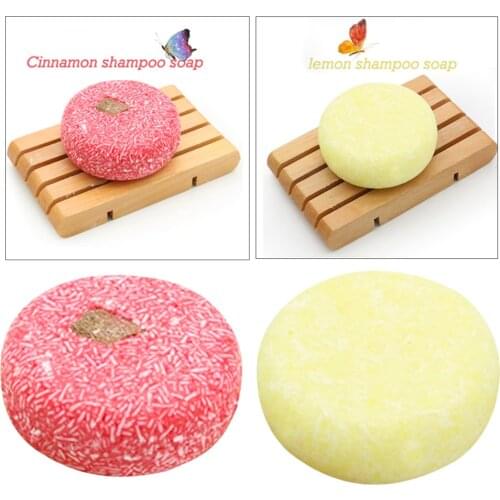2pcs Solid Shampoo Bar Dry Bar Soap Made with Natural Organic Sulfate-Free Hair Growth Nourishing Organic Shampoo Soap Bar