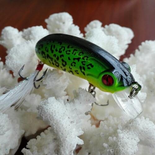 62mm 10g Fishing Baits mini popper Arrival Hot Sale Minnow Hard Fishing Lure Bait