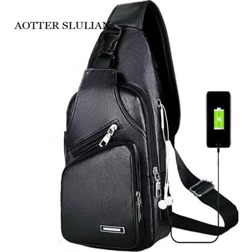 AOTTER SLULIAN Mens Brand Bags
