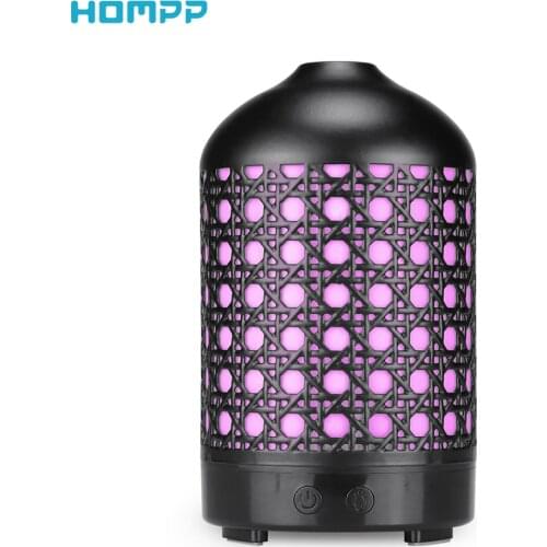 Essential Oil Diffusers 100mL Aromatherapy Cool Mist Humidifiers 7Color LED Night Lights for Bedroom,Waterless Auto Off,BPA Free