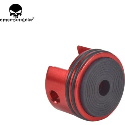 EMERSONGEAR Double O-ring Cylinder Head with a pad on the bottom for Ver.2 Gear M4 M16 AEG hunting accessories