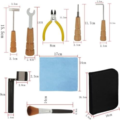 Guitar Repair Maintenance Tools Toolkit for Luthier Tool Supplies Accessory