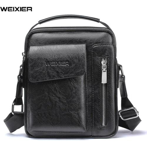 Men Bags Shoulder Bags Crossbody Bag Multi-function Men Handbags Capacity PU Leather Bag For Man Messenger Bags Tote Bag