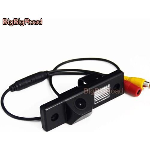BigBigRoad Car Rear View Parking Camera For Chevrolet Aveo Captiva Epica Orlando Matiz HHR Night Vision Waterproof Backup Camera