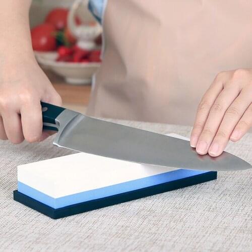 RISAMSHA Professional Knife Sharpener Sharpening for A Knife Stone Double-sided Grindstone stone grinder