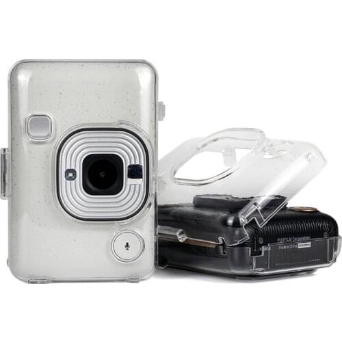 Transparent Crystal PVC Protective Case Protector Shell Cover Camera Bag for fujifilm Mini Liplay Camera Accessory
