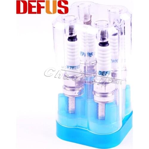 DEFUS NEW Spark Plugs For Suzuki 1.0L VOIS Chevy 1.2L Buick VVTI IKR7A DF7RTCI Replacement 09482-00525 Car Accessory Candle Kits