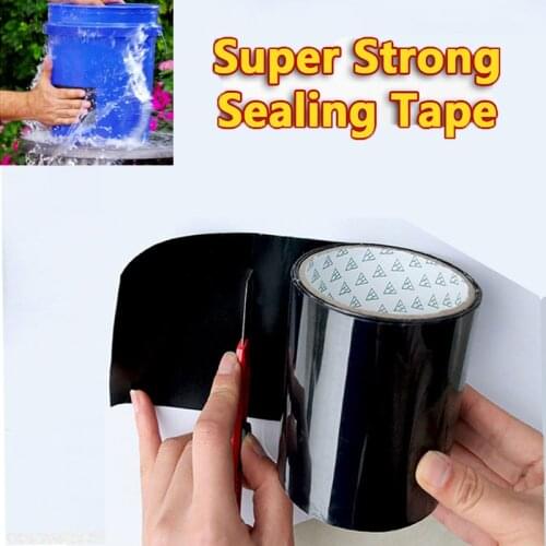 20cm*1.5m Super Strong Waterproof Tape PVC Pipeline Crack Fast Repair Tapes Self Adhesive Anti-leaking Seal Duct Tape Caulk tape