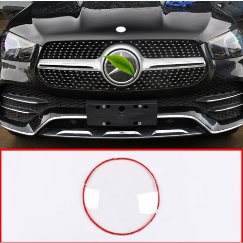 For Mercedes-Benz C-Class W205 2015-2021 E-Class W213 2016-2021 car front logo protection cover Car Accessories