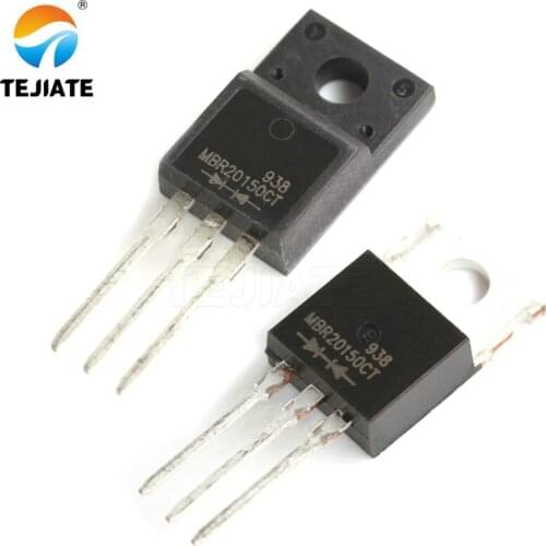 10pcs MBR20150CT TO-220 MBR20150 TO-220F MBR20150C Schottky Rectifiers