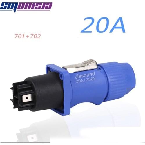 Smonisia 5pcs 20A Professional Power Connector LED Display Screen Stage Light Beam Aviation Plug Socket
