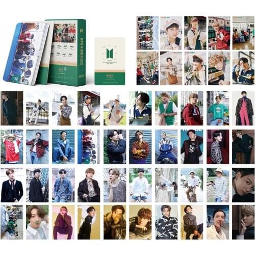 54PCS/SET South Korean Groups K-POP Bangtan Boys Lomo Card Poster New Album BE PhotoCard Cards Wall Banner JUNG KOOK JIMIN SUGA