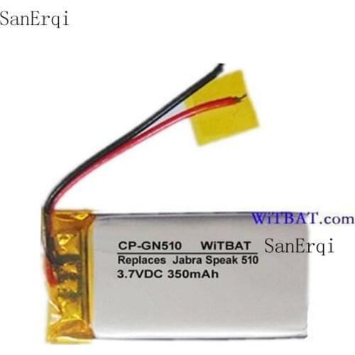 AHB582035PR-03 Battery for Jabra Speak 510 Batereies Pack Replacement 3.7V High Quality 350mAh