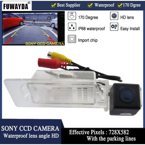 FUWAYDA FOR SONY CCD Chip Car Rear View Reverse Backup parking car CAMERA night vision for Kia Optima 2010 2011 / KIA K5 HD