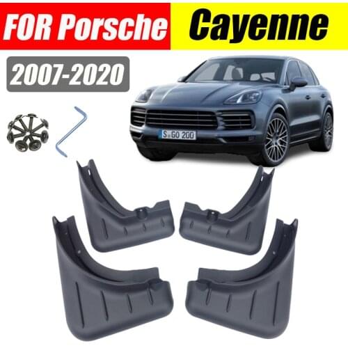 Mud flaps For Porsche Cayenne mudguards Fender Mud flap Splash Guard Fenders car accessories Front Rear 4 pcs 2007-2020