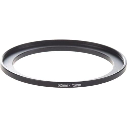 Camera Parts 62mm-72mm Lens Filter Step Up Ring Adapter Black