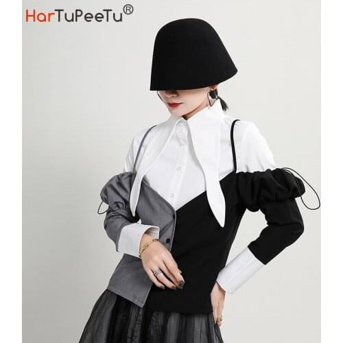 Цветные блузки HARTUPEETU China At AliExpress