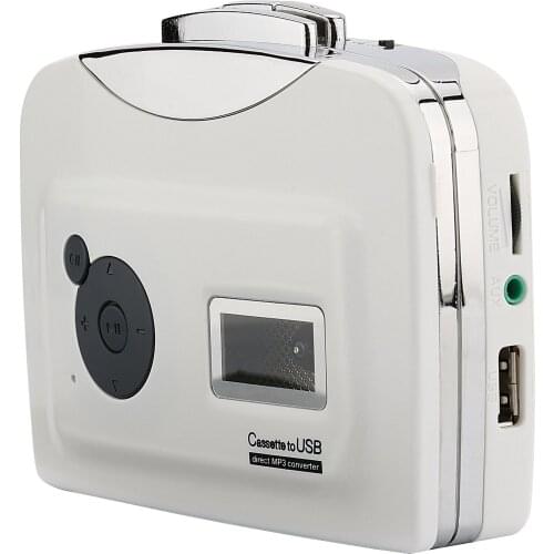 Ezcap 230 Old Cassette Tape Player Walkman Converter & Audio Capture Card 2in1 Convert To MP3 File To USB Flash Drive No Need PC