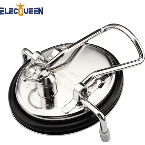 Cornelius Keg Lid,Replacement Soda Keg Lid,with SS 304 Pressure Relief Valve,Seal keg lid for Homebrew Beer