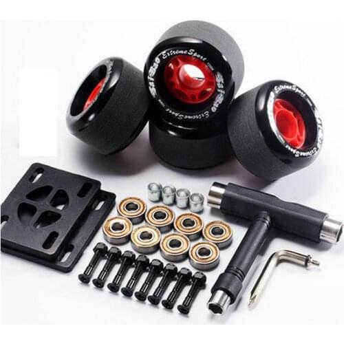 4pcs Skateboard Wheels 70mm PU Hardness Skate Board 78A Longboard Wheels For Street Longboard Skate Deck Men Women Cruiser Wheel