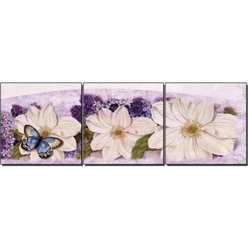 Modern fashion for livingroom mural painting on canvas lPhalaenopsis flower paintings NO frame