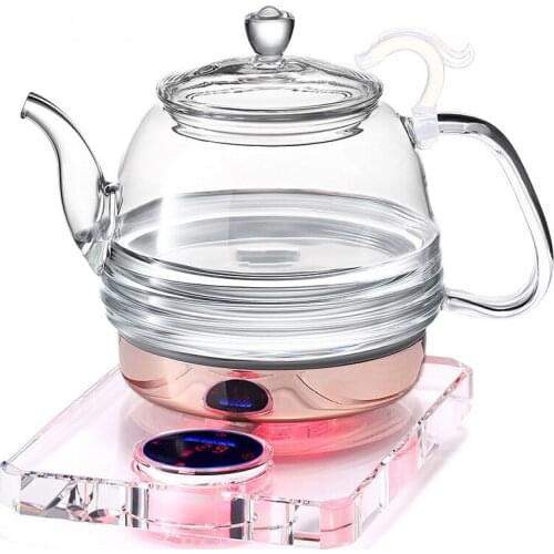 Glass electric kettle automatically breaks the and boiled tea maker