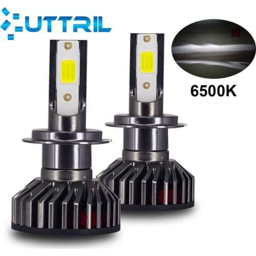 Uttril led headlight H7 LED H4 Auto LED Lamp H1 H8 H9 H11 9005 HB3 9006 HB4 Fog Light 4300K 5000K 6500K 8000K 25000K Mini F2 12V