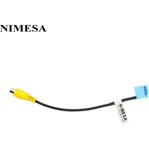 NIMESA RCD330 RCD340 Rear View Camera Adapter RCA Cable For VW Golf 7 Jetta 5 6 Passat B7 B8 Polo Tiguan CC Touran