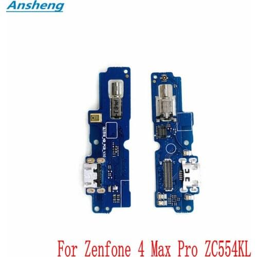Ansheng USB Plug Dock Charger Board Conector Charging Port for Asus Zenfone 4 Max Pro 5.5 ZC554KL X001D
