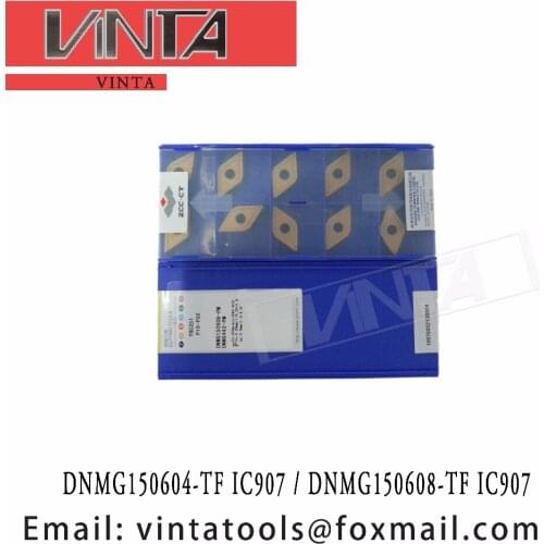 Free shipping high quality DNMG150604-TF IC907 / DNMG150608-TF IC907 cnc carbide turning inserts