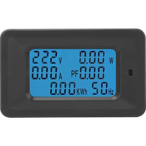 6 in 1 AC Meter Voltage AC 110V-250V Current 20A digital voltage tester P06S-20