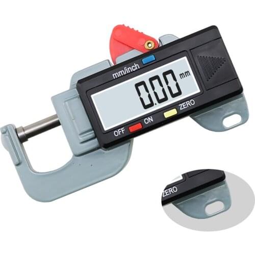 0.01mm Electronic Thickness Gauge Micrometro Thickness Tester Measuring For Leather Table Jewellery Steel Plate Cloth Sheet