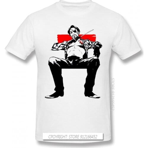 Men Yakuza Kiwami Kazuma Kiryu Yumi Game T-Shirt Funny Tops Goro Majima Pure Cotton Tee Harajuku TShirt