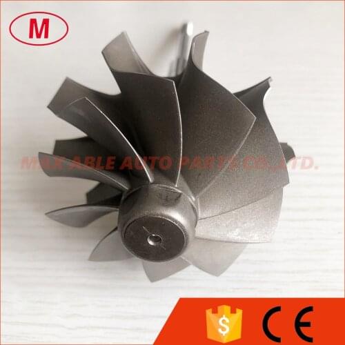 PTE6266 T04E 65.8/74.17mm 10 blades Turbo turbine wheel shaft / turbine shaft&wheel for turbocharger Cartridge