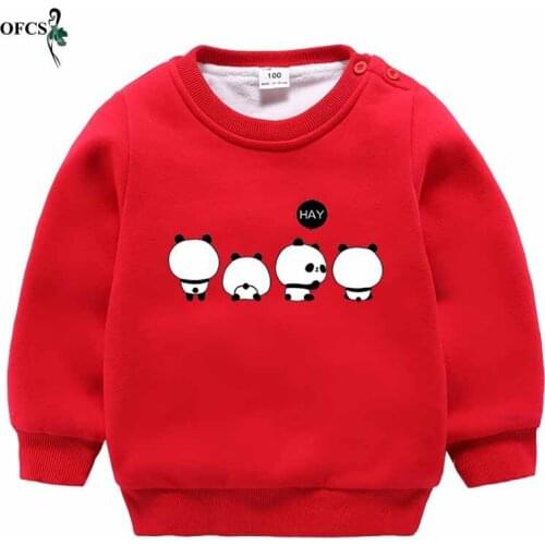 New Childrens Hoodies Sweatshirts Girl Kids Cartoon Tshirt Cotton Pullover Tops for Baby Boys Autumn Colorful Clothes 2-8 Years