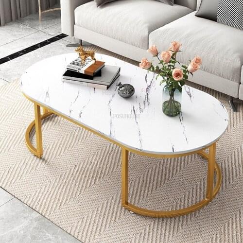 Light Luxury Modern Small Coffee Tables Living Room Furniture Creative Storage Sofa Side Table Nordic Leisure Coffee Table