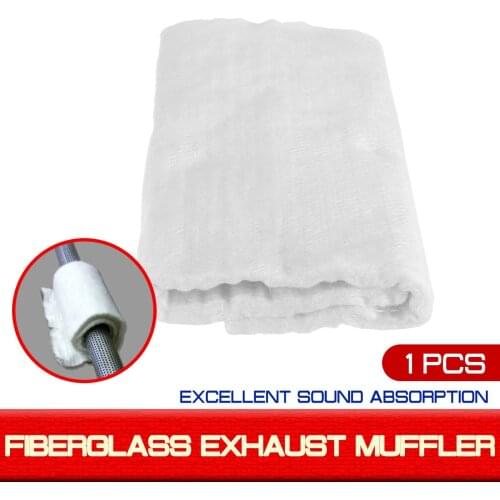 Universal Motorcycle Exhaust Motorcycle Muffler Silencer Fiber Packing Cloth For Escape Moto Pipe Silencing Cotton Fiberglass