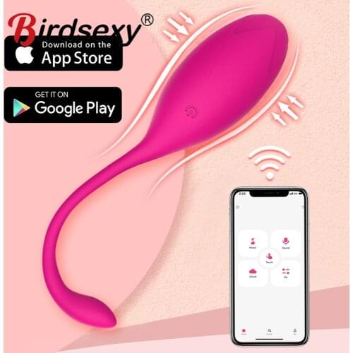 Long Distance APP Control Dildo Vibrator APP Remote control Vibrating Egg Bluetooth Dildo Vibrator for Women Sex Toys for Couple