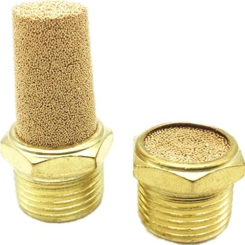 10PCS/LOT pneumatic muffler pneumatic fittings BSL-01 BSL-02 BSL-03 BSL-04 1/8" 1/4" 3/8" 1/2"